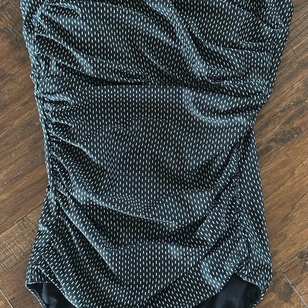 Albion Black and White Swimwear